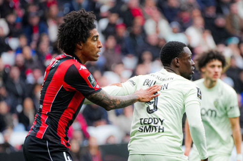 &laquo;Ницца&raquo; и &laquo;Монако&raquo; сыграли вничью в матче 21-го тура Лиги 1, Головин провел на поле 65 минут