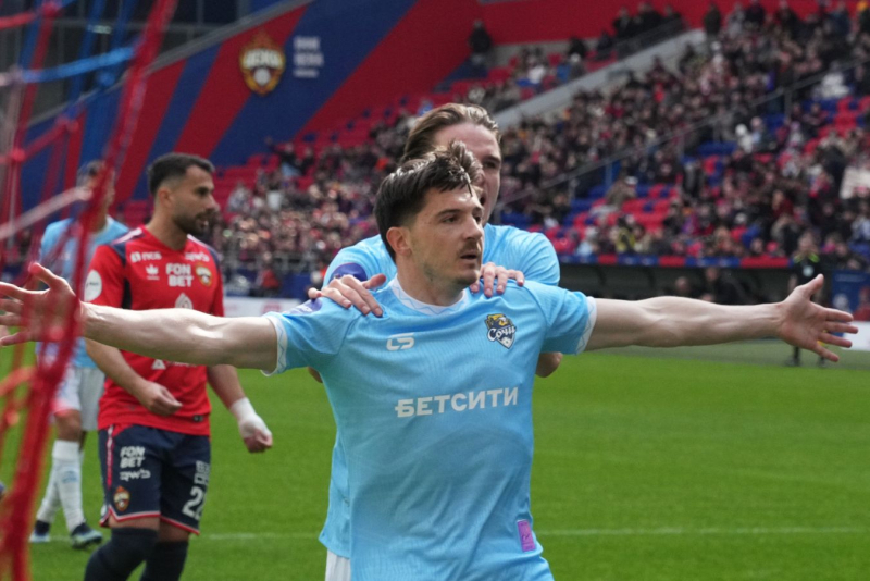 ЦСКА на своём поле уступил &laquo;Сочи&raquo; в матче 24-го тура РПЛ, пропустив с пенальти уже на 11-й минуте