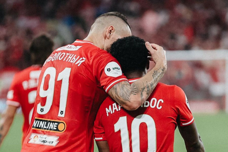 «Спартак» побеждает «Динамо» Махачкала со счётом 1:0 в стартовом туре РПЛ