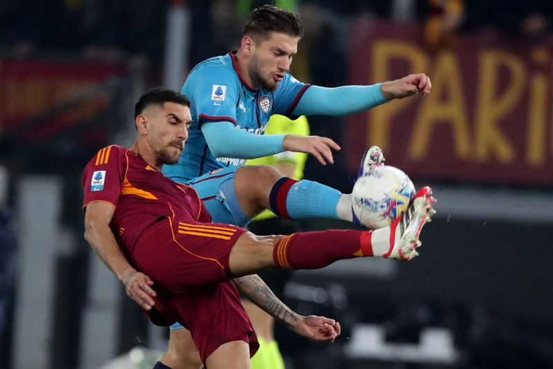 &laquo;Рома&raquo; обыграла &laquo;Кальяри&raquo; в 24-м туре Серии А