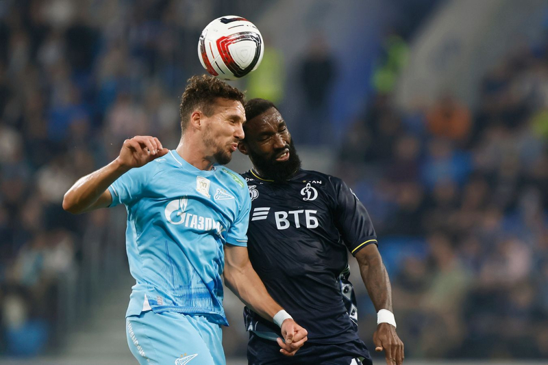 «Динамо» Москва обыграло «Зенит» в первом матче 1/4 финала Пути РПЛ Кубка России