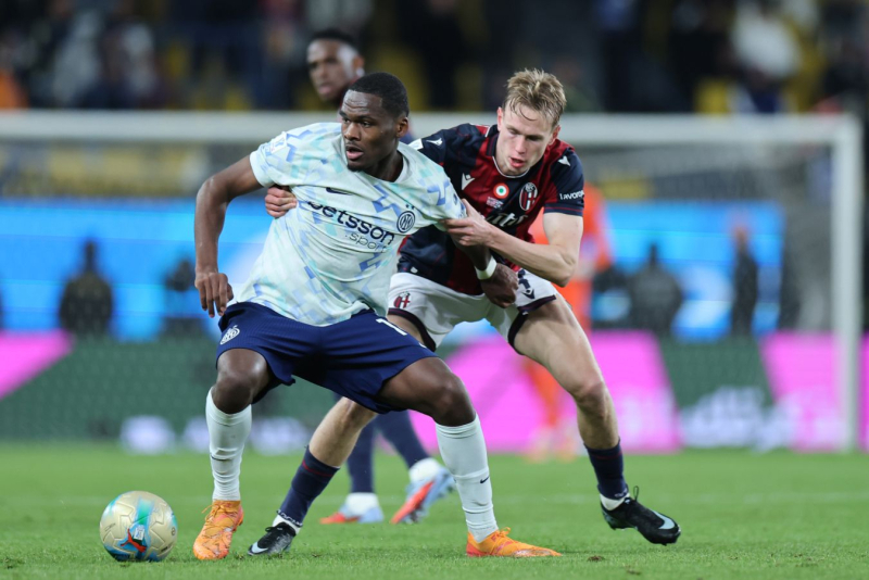 Определилась финальная пара Суперкубка Италии: &laquo;Болонья&raquo; победила &laquo;Интер&raquo; по пенальти и сыграет с &laquo;Наполи