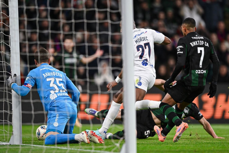 «Краснодар» победил ЦСКА и с 40 очками стал лидером турнирной таблицы РПЛ