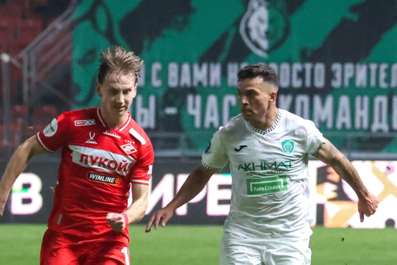 «Спартак» обыграл «Ахмат» в 15-м туре РПЛ