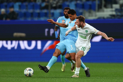 &laquo;Зенит&raquo; обыграл &laquo;Ахмат&raquo; в 27-м туре РПЛ и остался на втором месте в таблице