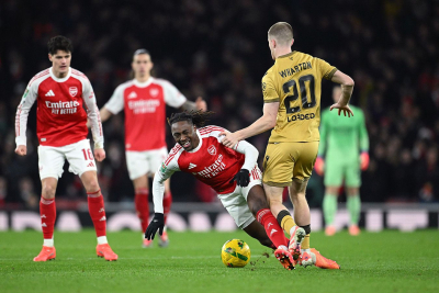 &laquo;Арсенал&raquo; обыграл &laquo;Кристал Пэлас&raquo; в серии пенальти и пробился в полуфинал Кубка лиги